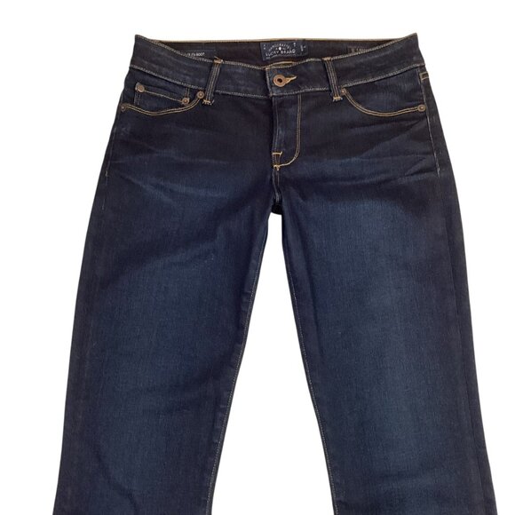 Lucky Brand Womens Large Lolita Boot Jeans Candiani Denim Handcrafted NWOT - Picture 4 of 14